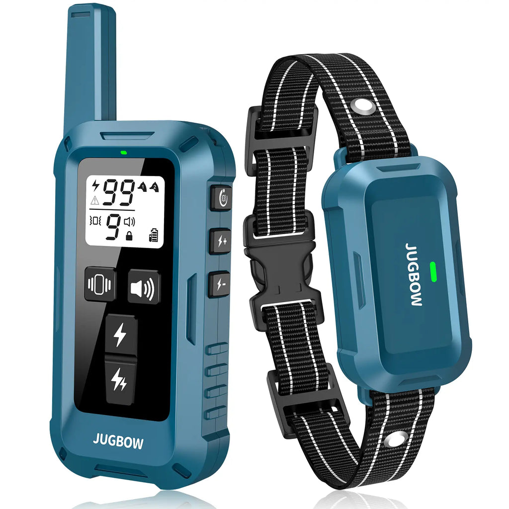 Jugbow 4200FT Waterproof Dog Training Collar with Remote Control, IPX8 Rating, 4 Training Modes, Rechargeable E-Collar for Outdoor Use