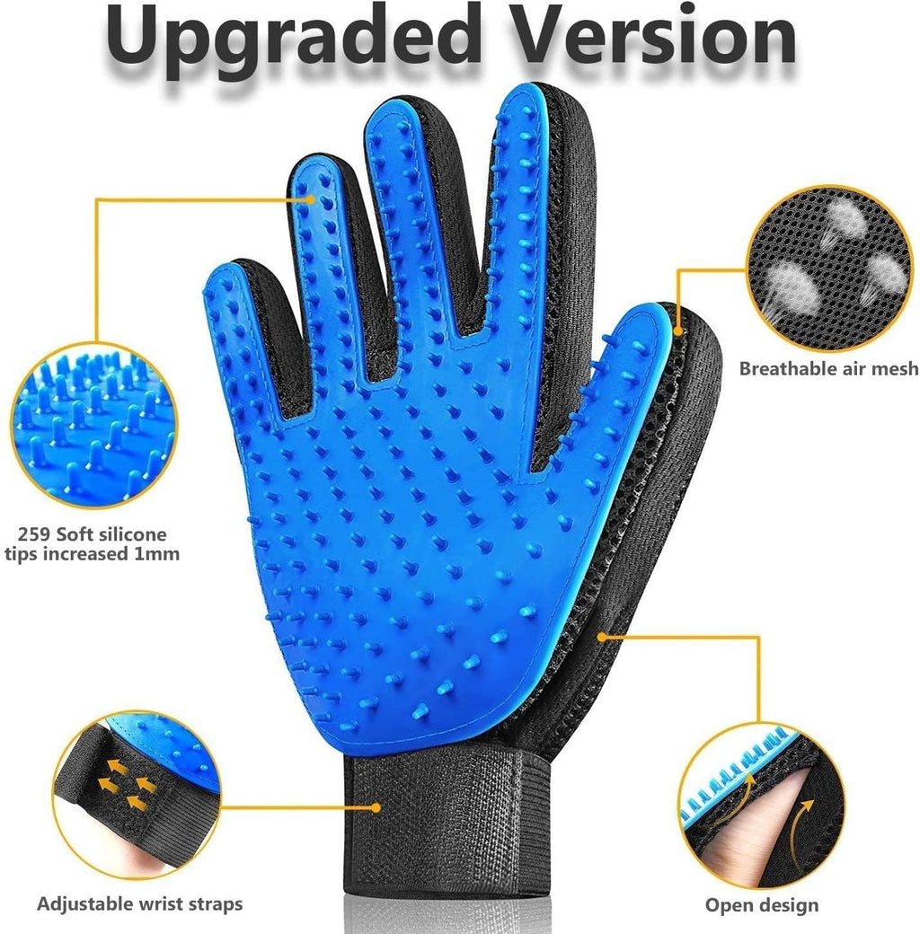 Ultimate Washable Dog Pee Pads with Free Grooming Gloves - Non-Slip, Super Absorbent, and Reusable for Training and Whelping