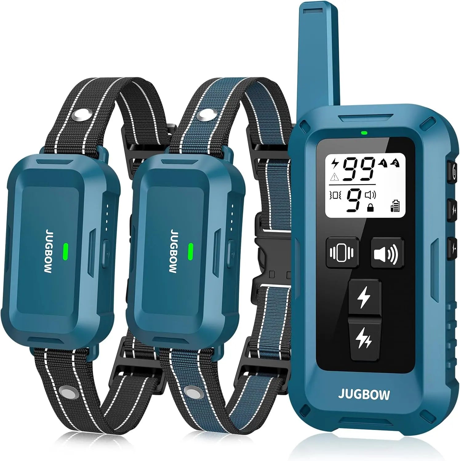 Jugbow 4200FT Waterproof Dog Training Collar with Remote Control, IPX8 Rating, 4 Training Modes, Rechargeable E-Collar for Outdoor Use