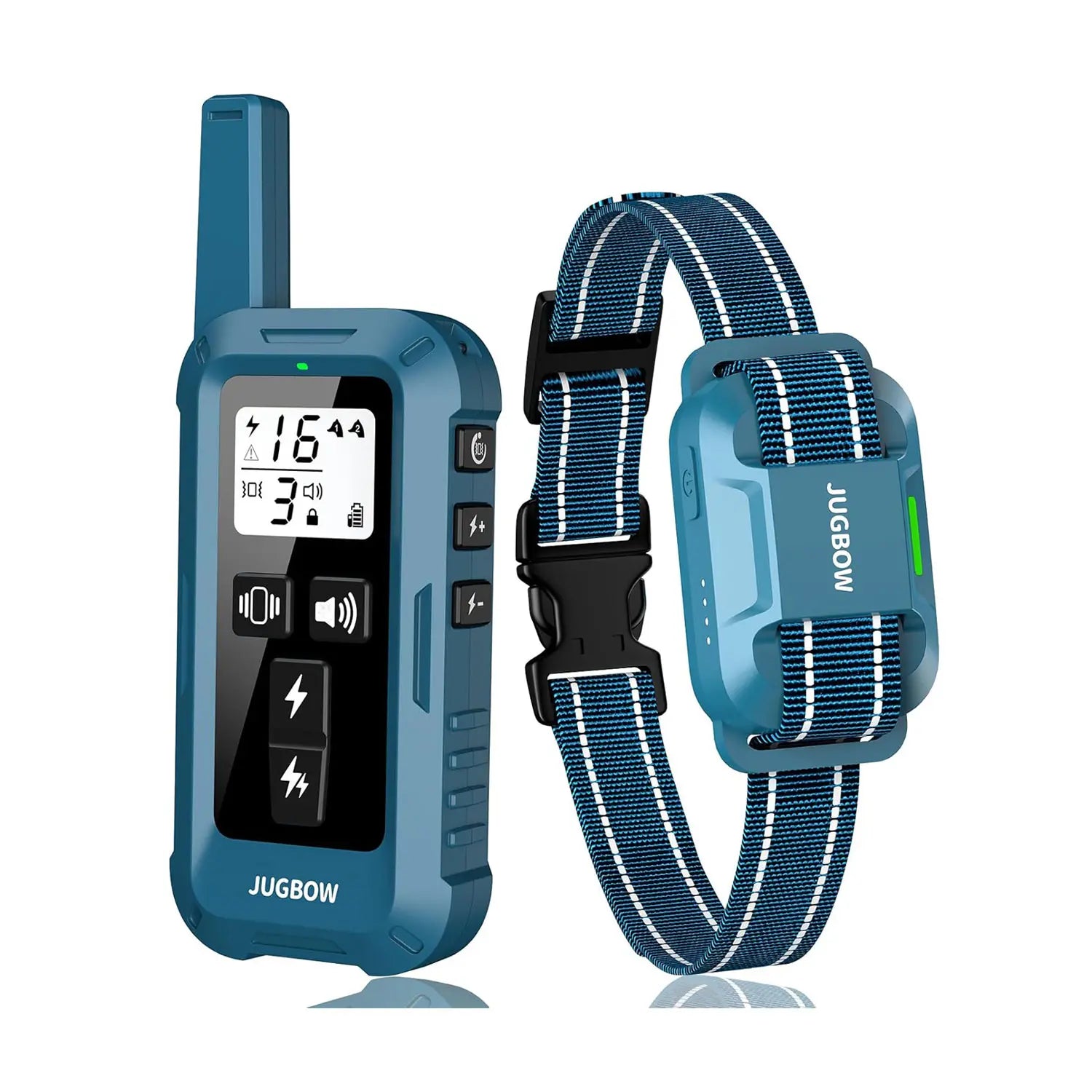 Jugbow 4200FT Waterproof Dog Training Collar with Remote Control, IPX8 Rating, 4 Training Modes, Rechargeable E-Collar for Outdoor Use