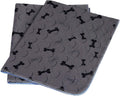 Ultimate Washable Dog Pee Pads with Free Grooming Gloves - Non-Slip, Super Absorbent, and Reusable for Training and Whelping