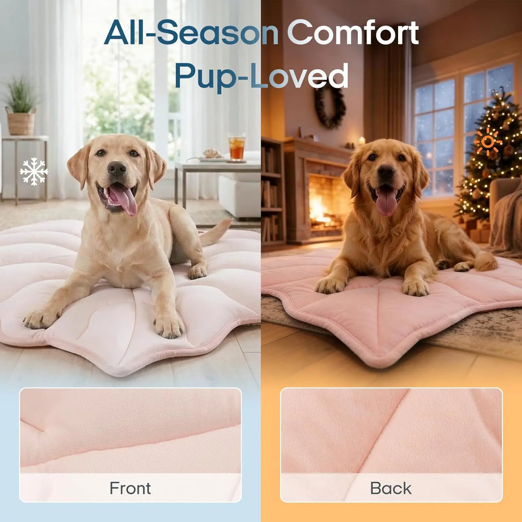 Vagascape Eco-Friendly Cooling Pet Mat for Large Dogs and Cats - Portable, Machine Washable, Durable Cooling Pad for Indoor and Outdoor Use