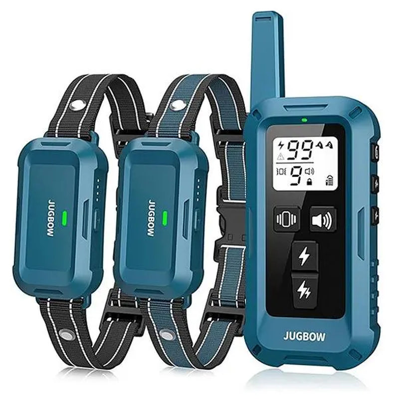 Jugbow 4200FT Waterproof Dog Training Collar with Remote Control, IPX8 Rating, 4 Training Modes, Rechargeable E-Collar for Outdoor Use