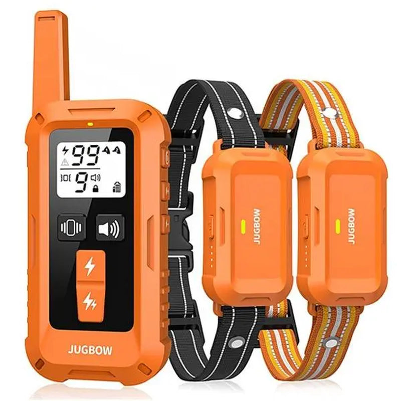 Jugbow 4200FT Waterproof Dog Training Collar with Remote Control, IPX8 Rating, 4 Training Modes, Rechargeable E-Collar for Outdoor Use