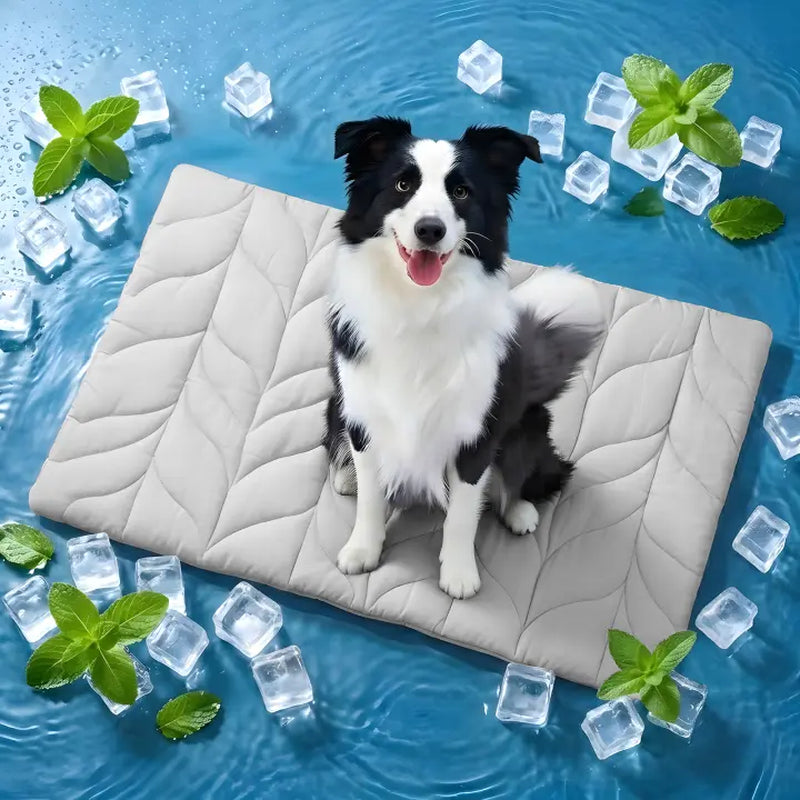 Vagascape Eco-Friendly Cooling Pet Mat for Large Dogs and Cats - Portable, Machine Washable, Durable Cooling Pad for Indoor and Outdoor Use