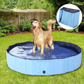Ultimate Foldable Dog Pool - Collapsible Anti-Slip PVC Bathtub for Large Dogs and Kids - Perfect for Summer Fun!